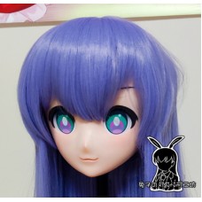 (RB380)Customize Full Head Quality Handmade Female/Girl Resin Japanese Anime Cartoon Character Kig Cosplay Kigurumi Mask